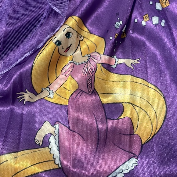 Toddler Girl’s 3T Rapunzel, Disney, princess purple nightgown - Picture 2 of 3